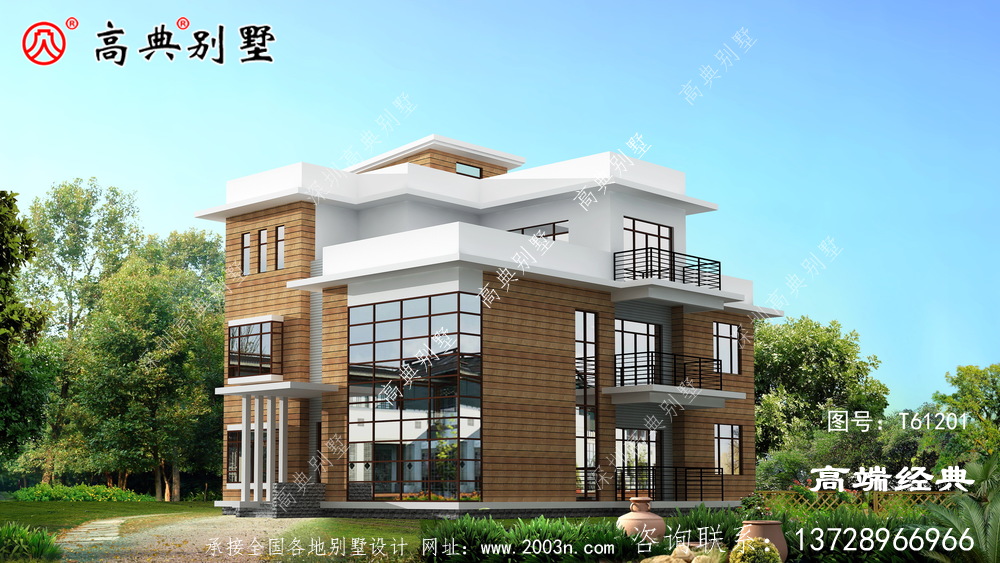 現代風格色彩清新明亮,給人舒適溫馨的居住體驗感